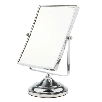 

Double Side Tabletop Vanity Desk Shave Makeup Mirror 3x & 1x Magnification Rotating Large