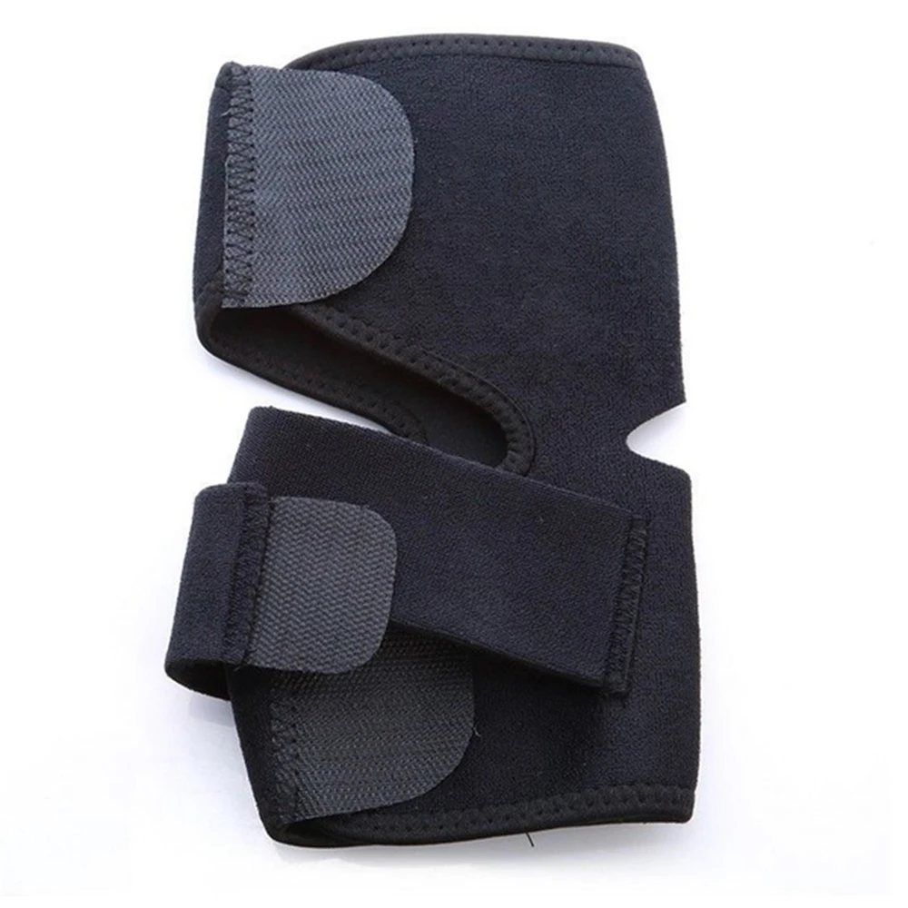 DIHOPE  Adjustable Ankle Support Pad Protection Elastic Bandage Ankle Brace Guard Sprains Injury Wrap Heel Pad for Basketball
