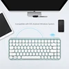 Teclado teclado inalámbrico Bluetooth para juegos con botón Mini redondo para Macbook, Lenovo, Dell, Asus, Laptop, iPad, Tablet, ordenador, teclado ► Foto 2/6