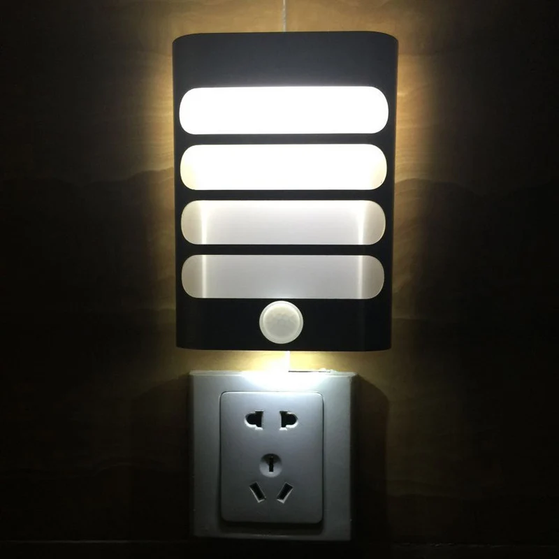 Настенный светодиодный светильник беспроводной ночник с датчиком движения