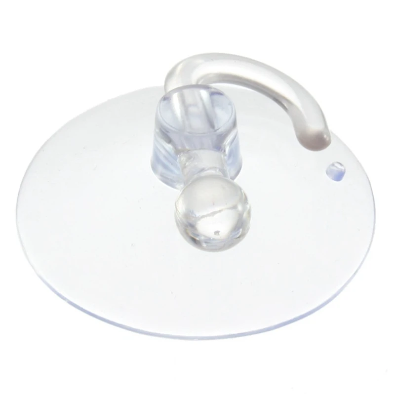 

Strong Transparent Suction Cup Sucker Wall Hooks Hanger For Kitchen Bathroom