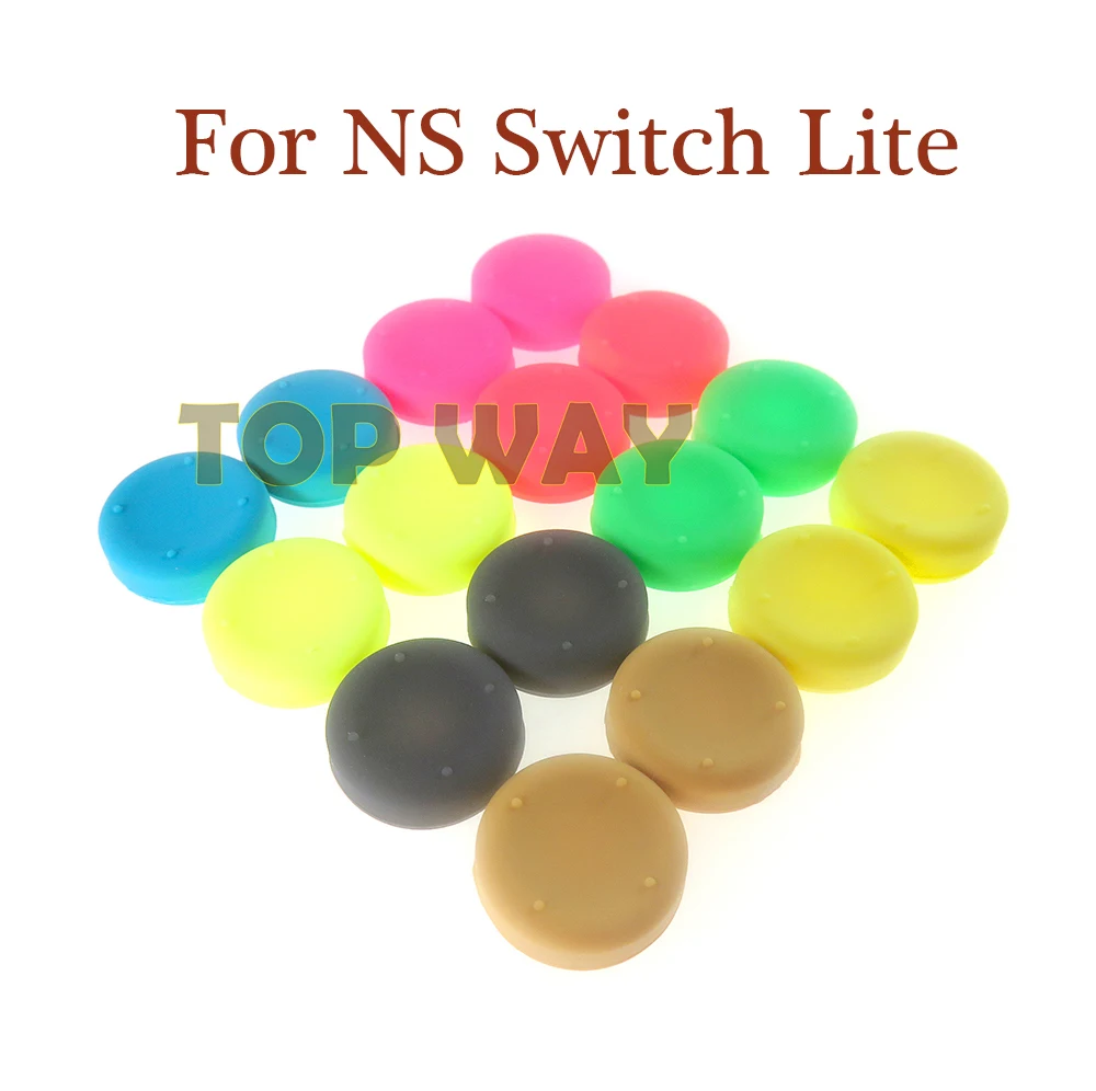 Tappi Di Presa Per Levetta Analogici Potenziati In Silicone Da 10 Pezzi Per Nintend Switch Lite Joycon Controller Stick Cap Skin For Joy Con Cover