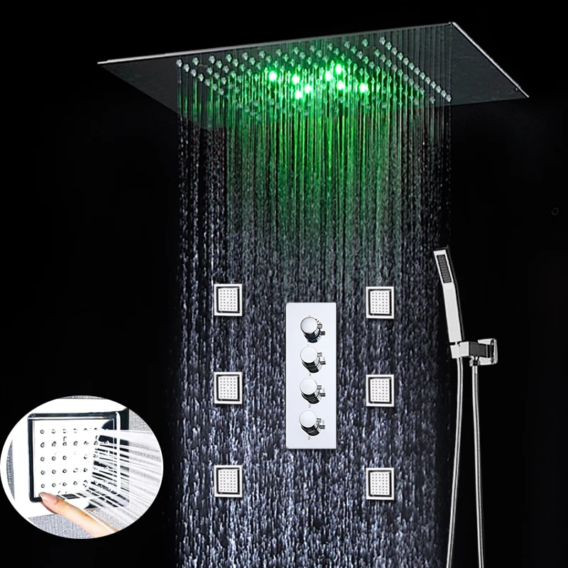 rain shower set