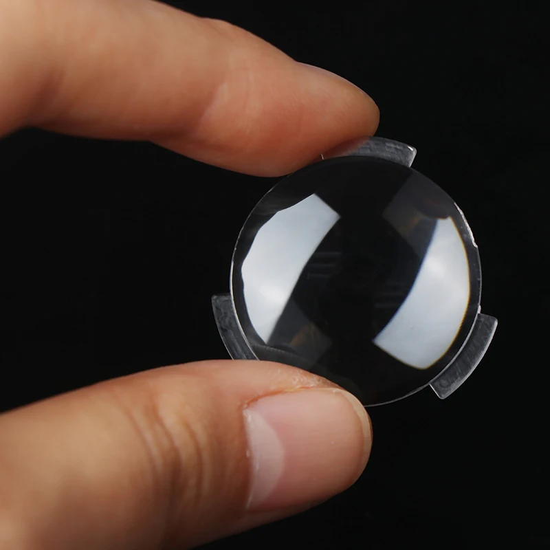 2Pcs 25*45MM BiConvex Ultra Clear Lens For Google Cardboard Virtual Reality 3D VR Glasses 2-5mm Thickness