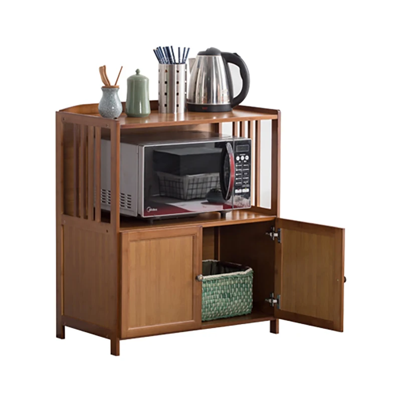 Kitchen rack microwave oven rack cupboard floor multi-storey storage rack Kitchen rack microwave oven rack cupboard floor multi-storey storage rack