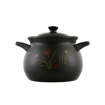 

Casserole cooker household gas soup gas stove special ceramic small sand pot high temperature resistant jar health stone pot