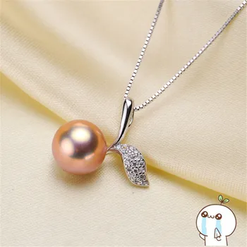 

Wholesale 925 Silver Bead Pendant Setting Pearl Beads Pendant Findings Accessories For Jewelry Making