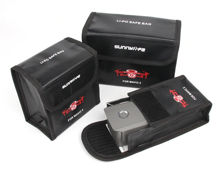 Для DJI Mavic 2 Pro/Zoom Drone Lipo чехол для батареи огнеупорный взрывозащищенный безопасный Чехол для хранения защитная коробка радиационная защита