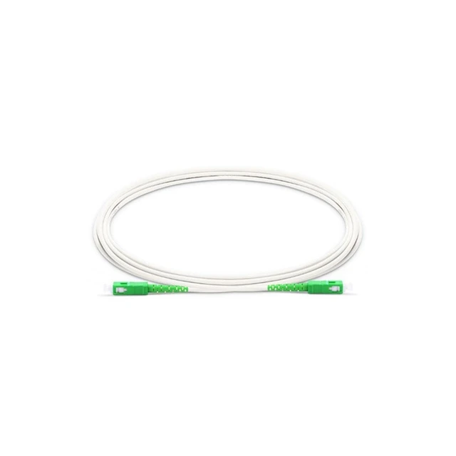 Lanberg FO-SASA-SS21-0250-WH cable de fibra optica 25 m SC/APC G.657.A2  Blanco