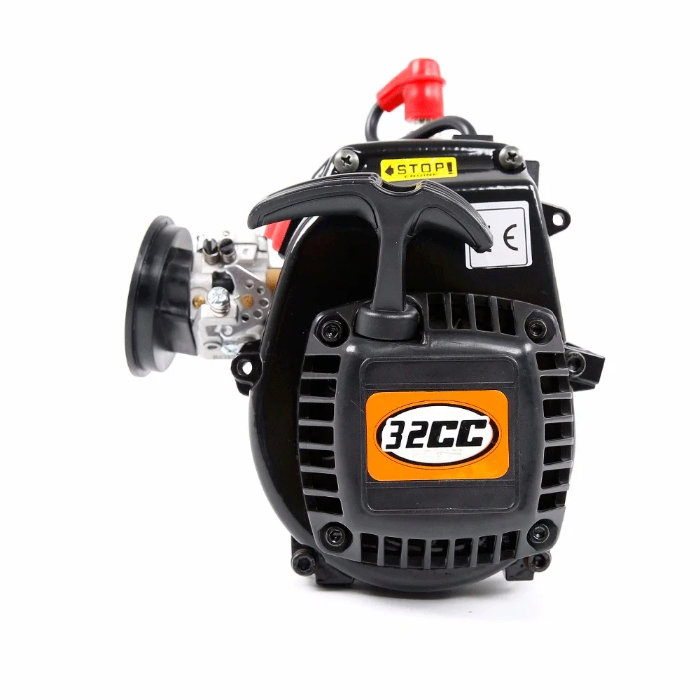 32cc 4 болта двигатель подходит для 1/5 HPI ROVAN ROFUN KM BAJA 5B 5T 5SC Losi 5ive T запчасти | Игрушки и