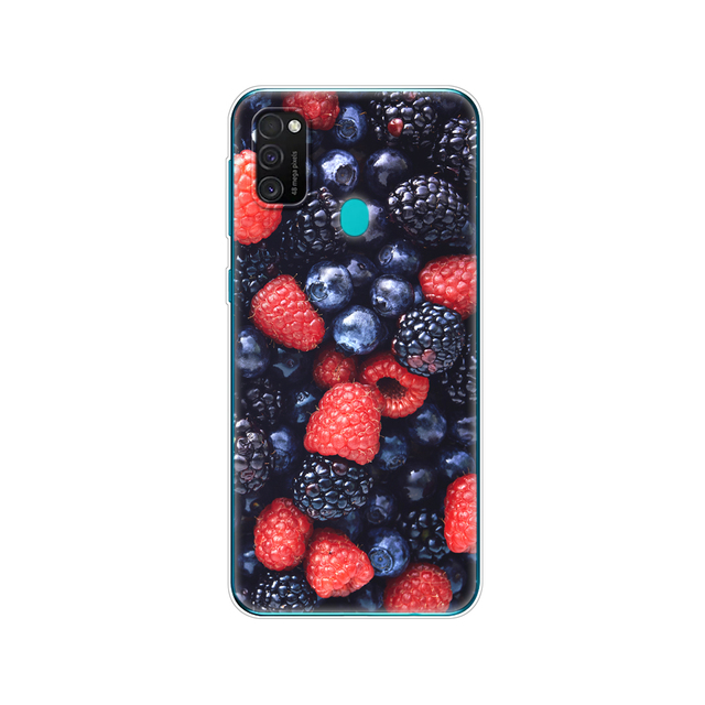 Samsung M21 Case 6.4" Soft Silicon Tpu Cover For Samsung Galaxy M21 M 21 SM-M215FZGUSER m215 Phone Back Shell Bumper Funda