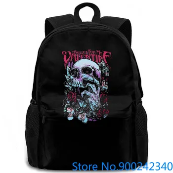 

Bullet For My Valentine Skull Red Eyes M L X Officl women men backpack laptop travel school adult student