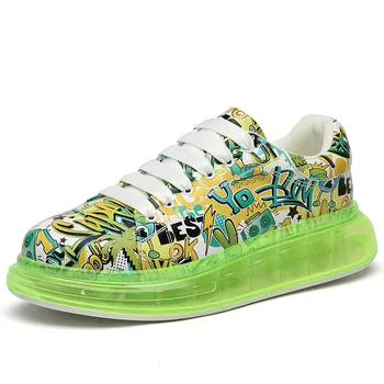 

Men's Fashion Brand Online Red Casual All-match Small White Shoes Fashion Korean Style Thick Bottom Fashion Daddy Shoes Loafers