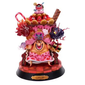 

Anime One Of The Four Emperor Charlotte Linlin Big Mom Pirates PVC Action Figure Collection Model Toy X3225