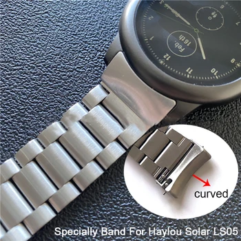 

Stainless Steel Wrist Strap For Haylou Solar LS05 Smart Watch Band Replaceable Straps For XiaoMi Haylou Solar Bracelets Correa