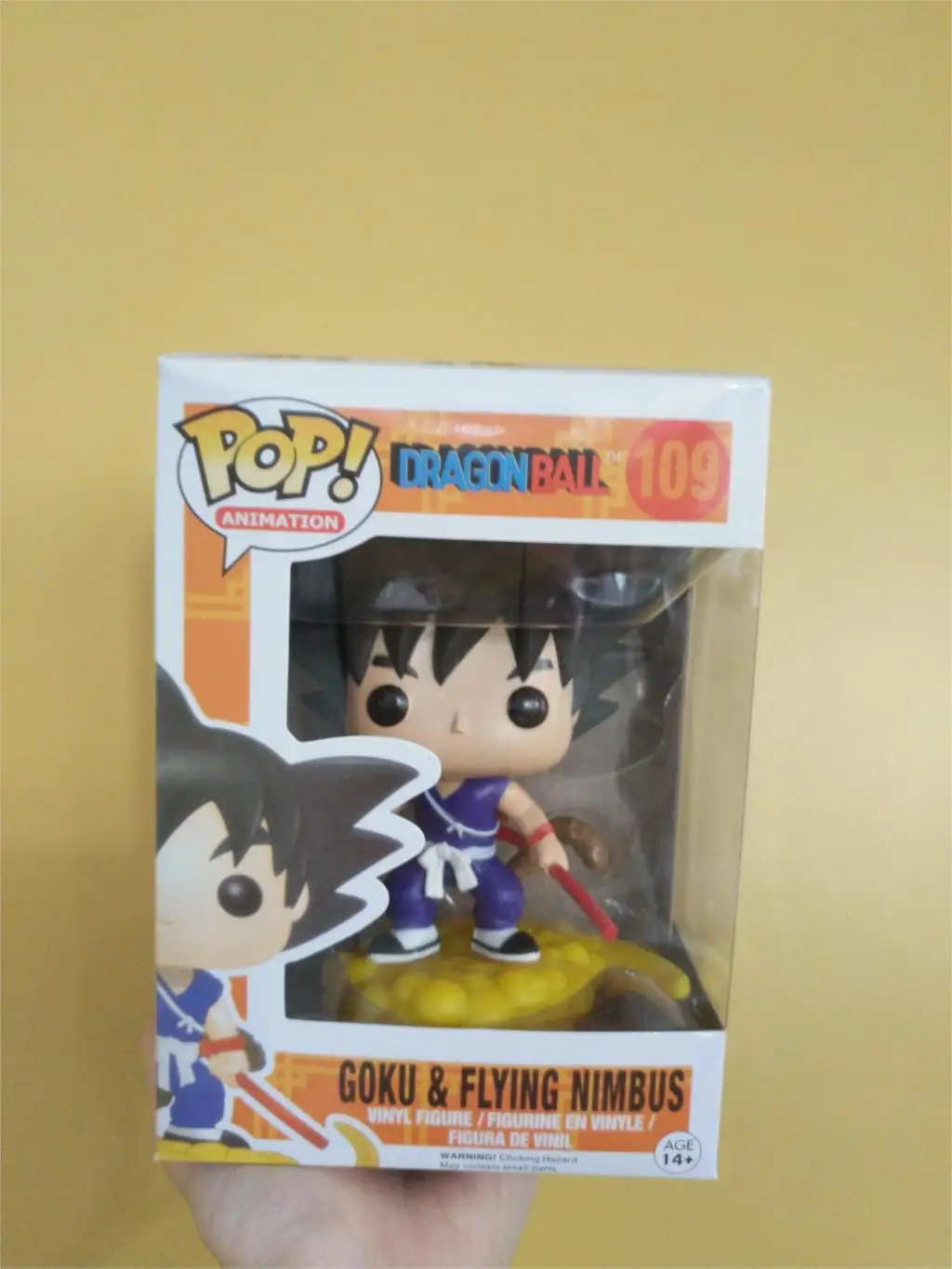 Funko аниме Dragon Ball Z персонаж 10 см Модель Фигурки игрушки - Цвет: MFLYIN NIMBUS box