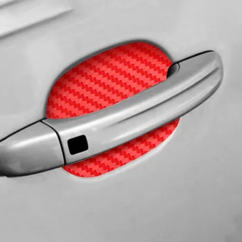 

4 pcs Car Stickers Protect door handles Car Door Sticker Scratches Resistant Cover Auto Handle Protection Film