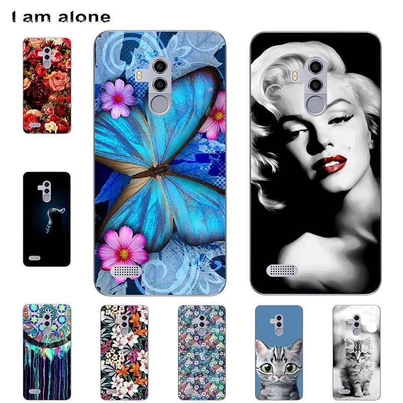 Чехол для телефона I am alone Leagoo T8s 2018 5 дюйма мягкий ТПУ искусственный мультяшный
