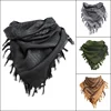Military Men's Scarf Neck Headscarf Desert Palestine Shemagh Arabic Keffiyeh Neckwarmer Cotton Tactical Scarf Head Warps Women's