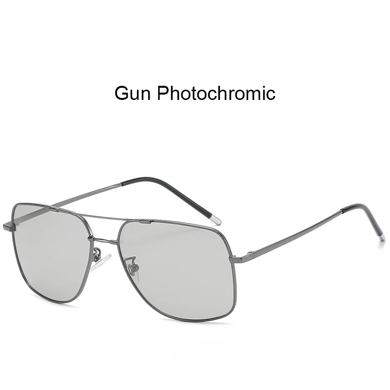 C5 gun photochromic HBK, пилота, недеформируемые фотохромные солнцезащитные очки, винтажные, хамелеон, меняющие цвет, материал памяти, очки для вождения, Gafas De Sol - Цвет линз: C5 gun photochromic