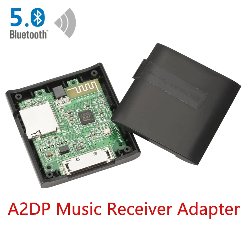 Bluetooth-совместимый музыкальный ресивер 30 Pin A2DP адаптер для IPod IPhone док-станция Bluetooth