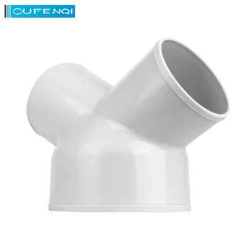 

OFENQI ABS Y duct plastic connector havc reducing tee Y duct connector 100-100-150mm Factory price