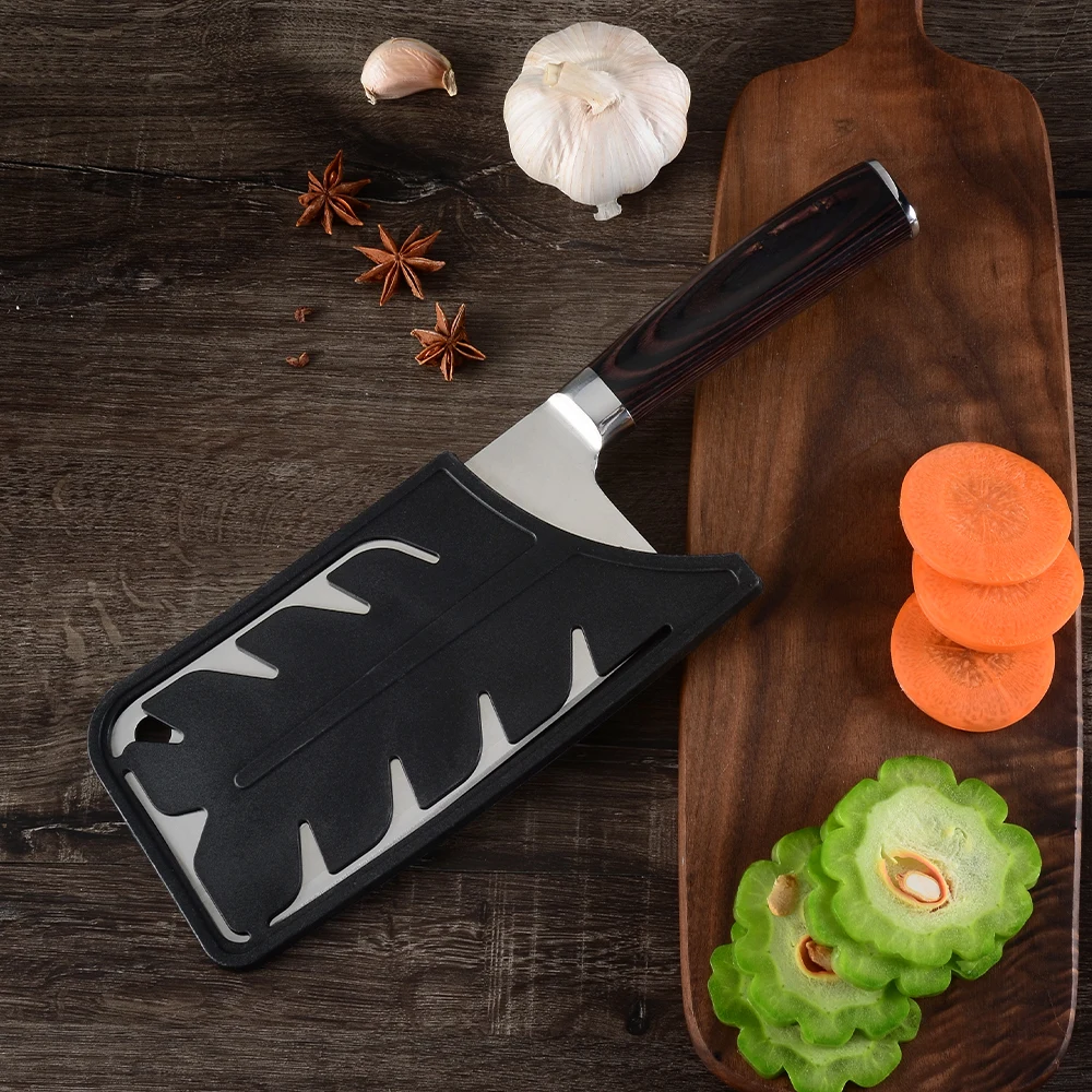 Sowoll 7 дюймов разделочный кухонный нож цветная деревянная ручка Высокоуглеродистый нож костяной нож для рыбы Кливер ИНСТРУМЕНТЫ для приготовления пищи подарочная коробка