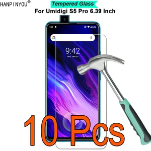 Закаленное стекло для Umidigi S5 Pro 6,39 ", твердость 9H, 2.5D, 10 шт./лот