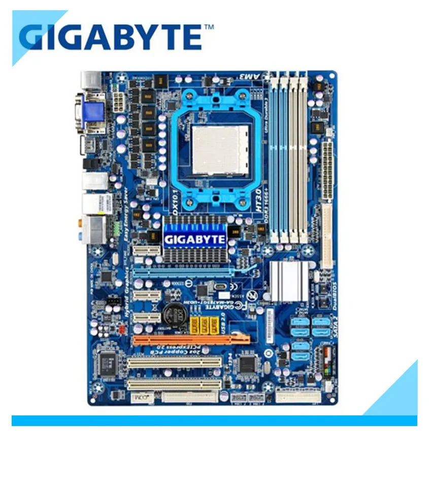 GIGABYTE GA-MA785GT-UD3H настольная материнская плата 785G розетка AM3 для Phenom II Athlon II DDR3 16G материнская плата используется MA785GT-UD3H