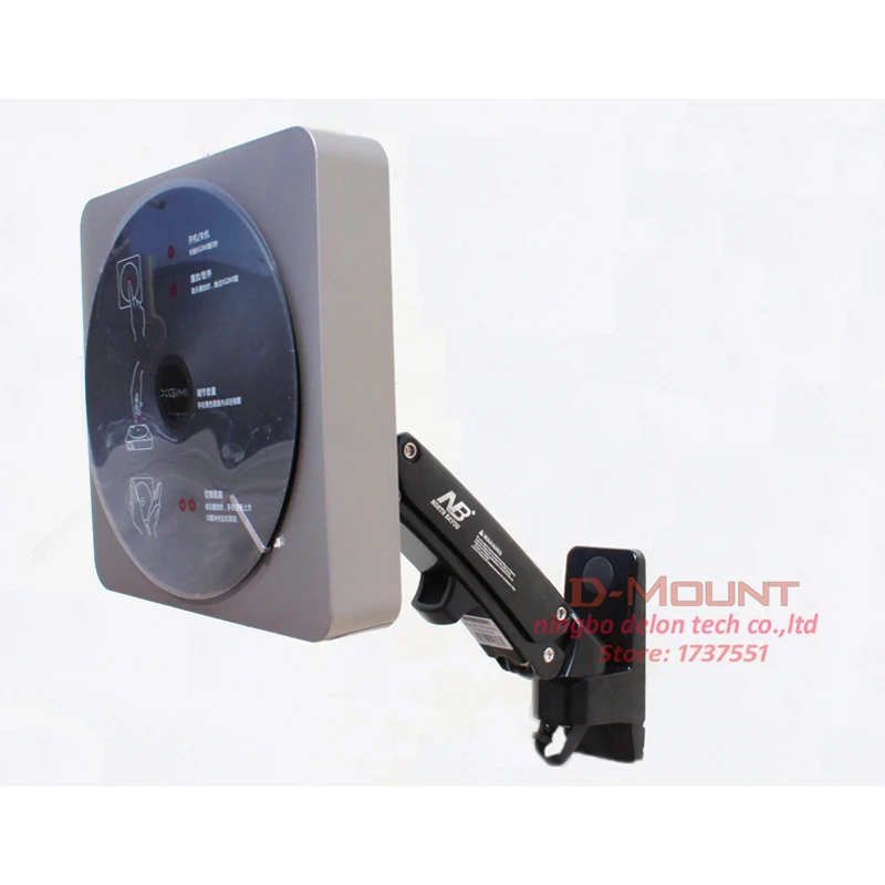 Suporte do Projetor de Inclinação Suporte de Montagem 3-7kg de Alumínio Universal Mola Teto Rack Dl-f12pr Gás no - Image 3