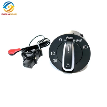 

ELISHASTAR HeadLight Sensor With Auto Switch For Golf 6 MK6 MK5 Tiguan J etta 5 Passat B6 Touran 5ND 941 431 5ND941431