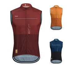 Raudax-Chaleco de Ciclismo sin mangas para hombre, camiseta interior de malla para bicicleta, ropa de Ciclismo a prueba de viento, chaleco para motocicleta