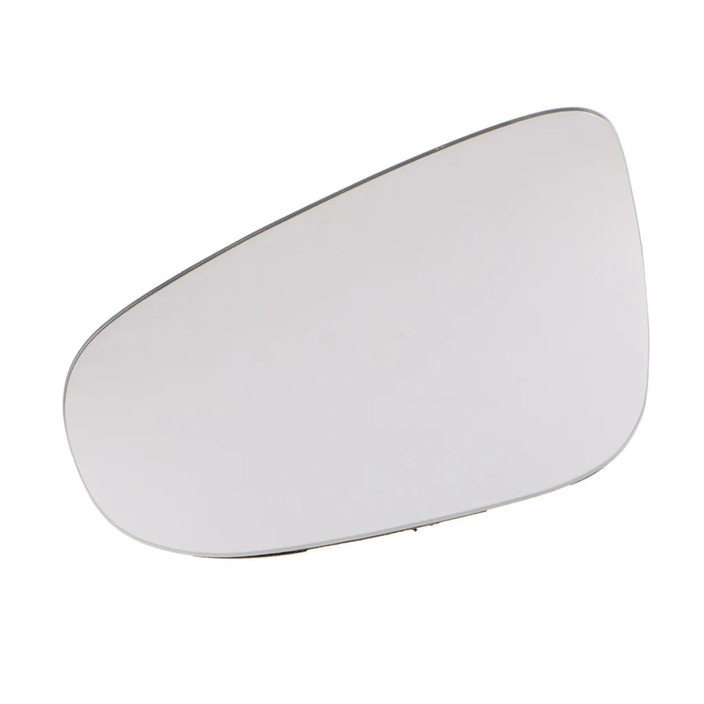 Replacement Side Mirror Glass Lens fits Passenger Left Hand LH for Volkswagen Jetta MK6  2009-2012, Silver