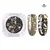 d Mirror Chameleon Glitter Nail Flakes Glitters Powder Gold Silver Irregular Paillette Sequins Manicure Nail Tips Decoration - Цвет: d