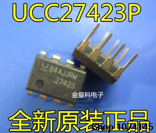 10 штук в наборе, Тол UCC27423P 27423 MOSFETIGBT DIP8