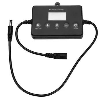 

Intelligent LED Aquarium Light Controller Timer Control Dimmer Modulator Timing Lighting Sunrise&Sunset System Fish Tank