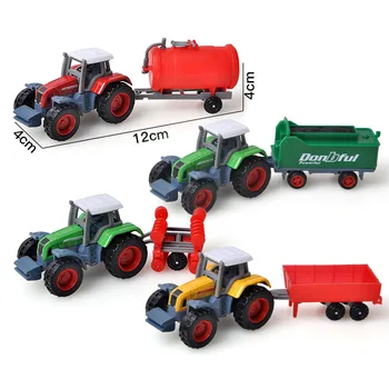 

Simulation vehicle farmer car Agricultural Tractor Inertial toy car Seeding vehicle Children's favorite toy model kids