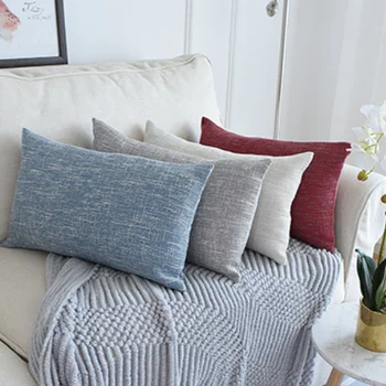

Pillow Covers Cotton Linen Cushion Cover Decorative Cushions For Without Core Pillowcase Sofa 50*50cm/40*40cm/45*45cm/30*50cm