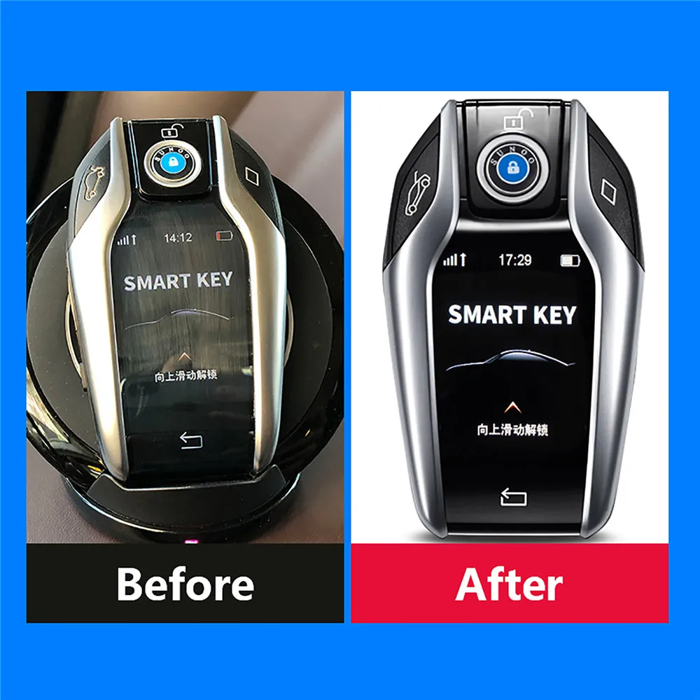 

Touchscreen Display Key Digital HD Screen Protective Film for BMW 3/5/6/7 Series Car Digital Key Screen Anti-scratch Film