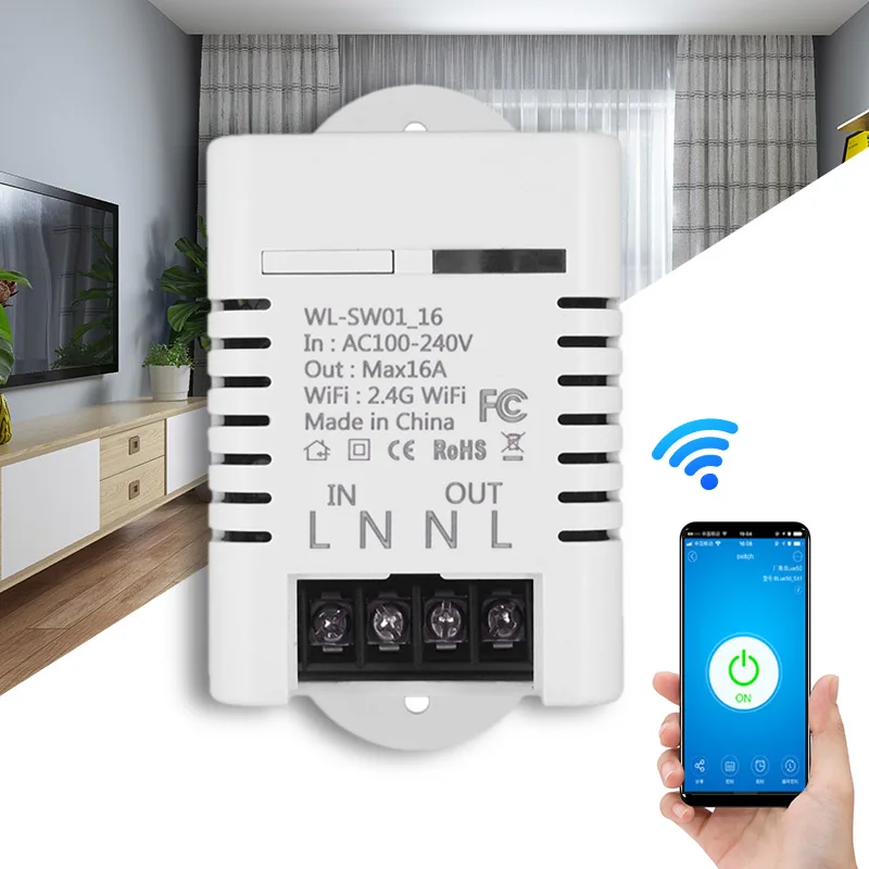 Tonbux умный Wifi переключатель реле Tuya Smart Life App беспроводной пульт дистанционного