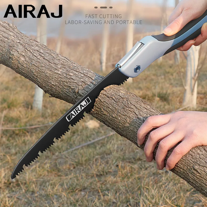 Складная пила AIRAJ для кемпинга SK5, прививочный секатор для деревьев, измельчитель, садовые инструменты, нож для измельчения, ручная пила - Самое нужное для сада и огорода