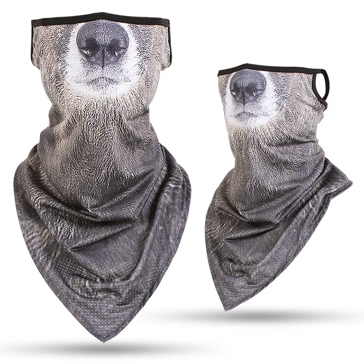 狗熊【挂耳三角巾】_5