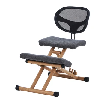 

Scientific Radian fit body correction sitting posture student chair learning chair enlarged backrest adult waist chair office ch