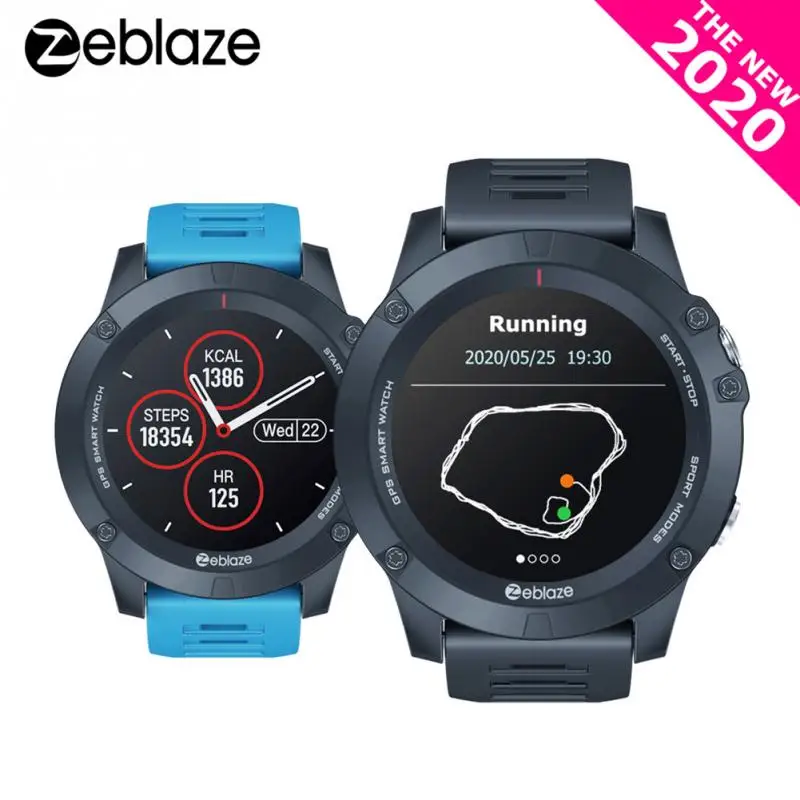Zeblaze VIBE 3GPS Smartwatch пульсометр мониторинг бега GPS мульти спортивные Смарт часы IP67