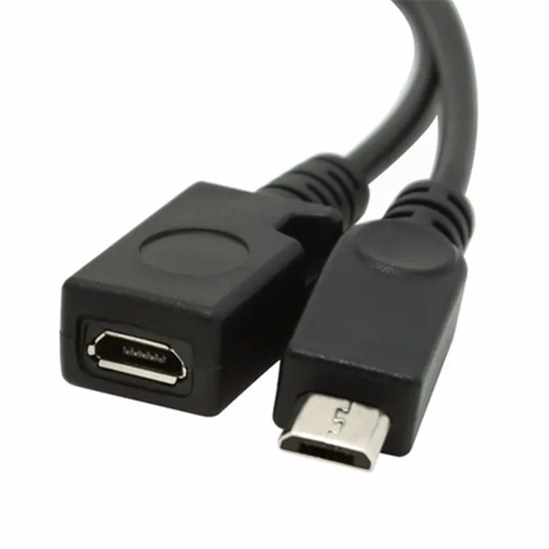 2 в 1 адаптеры адаптер мужской телефон к женскому usb для кабеля USB Женский Andriod micro