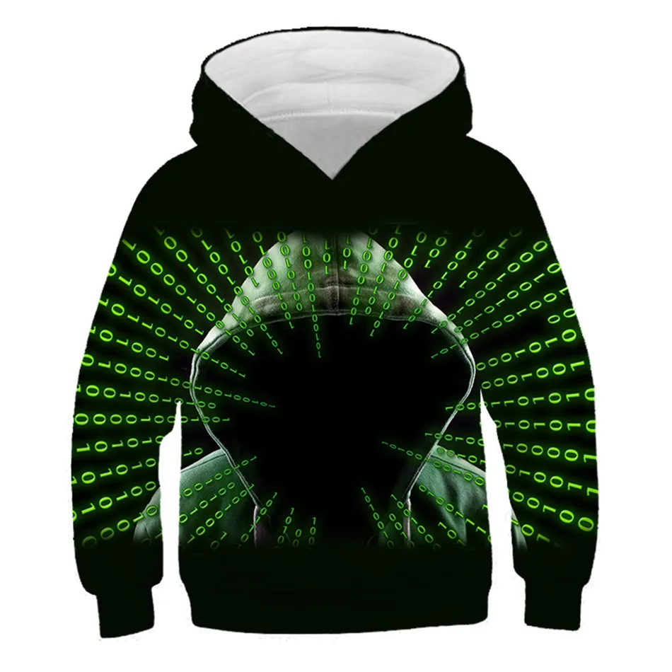 Детский компьютер CPU Core Heart худи для мальчиков и девочек GEEK Nerd Freak Hacker PC Gamer 3d печать