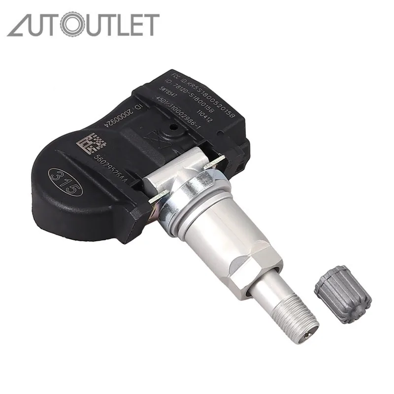AUTOUTLET для TPMS 315 MHz Новый датчик давления в шинах 56029526AA Chrysler система контроля