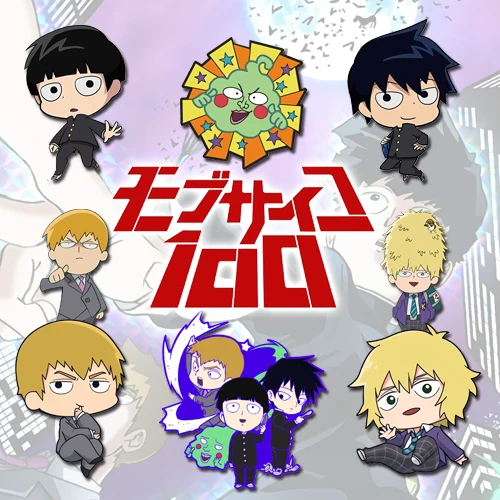 Mob Psycho 100 Mobu Anime Handmade Plush Doll Toy Keychain Gift Cos Japanese