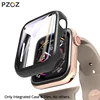 PZOZ para apple watch 4 5 funda de reloj 40mm 44mmmm funda para apple watch 1 2 3 funda protectora 38mmmm 42mm protector de pantalla de película ► Foto 3/6