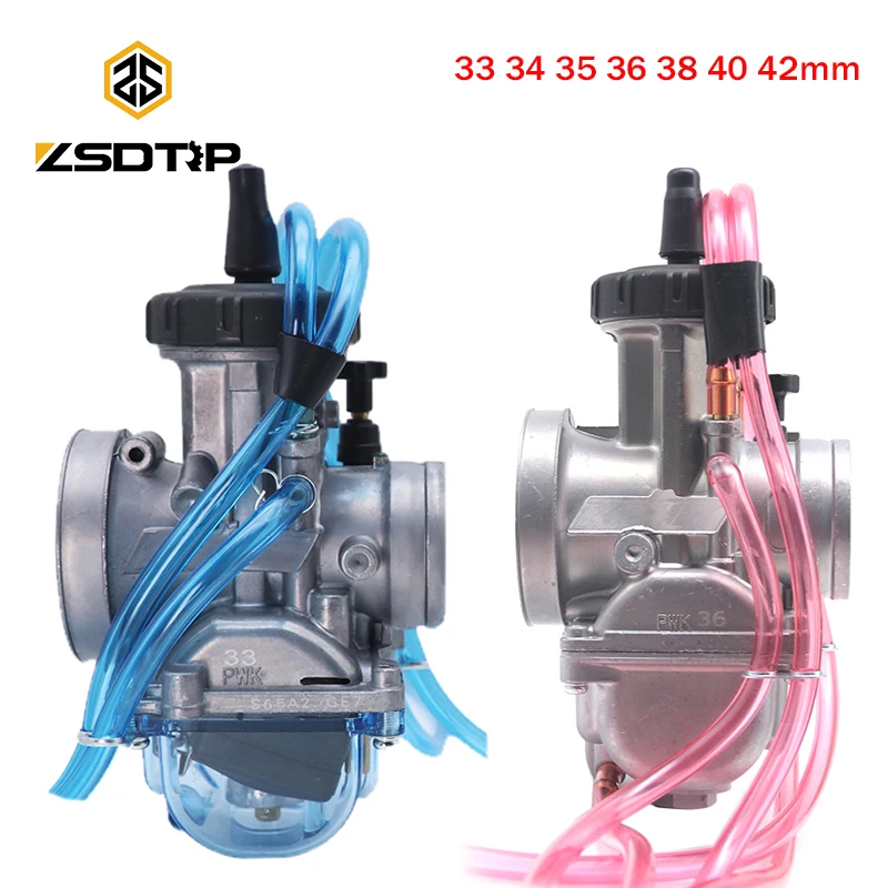 ZSDTRP Универсальный PWK33mm 34 мм 35 36 38 40 42 карбюратор для KEIHIN 2T 4T Скутер ATV UTV 250CC 300CC 350CC